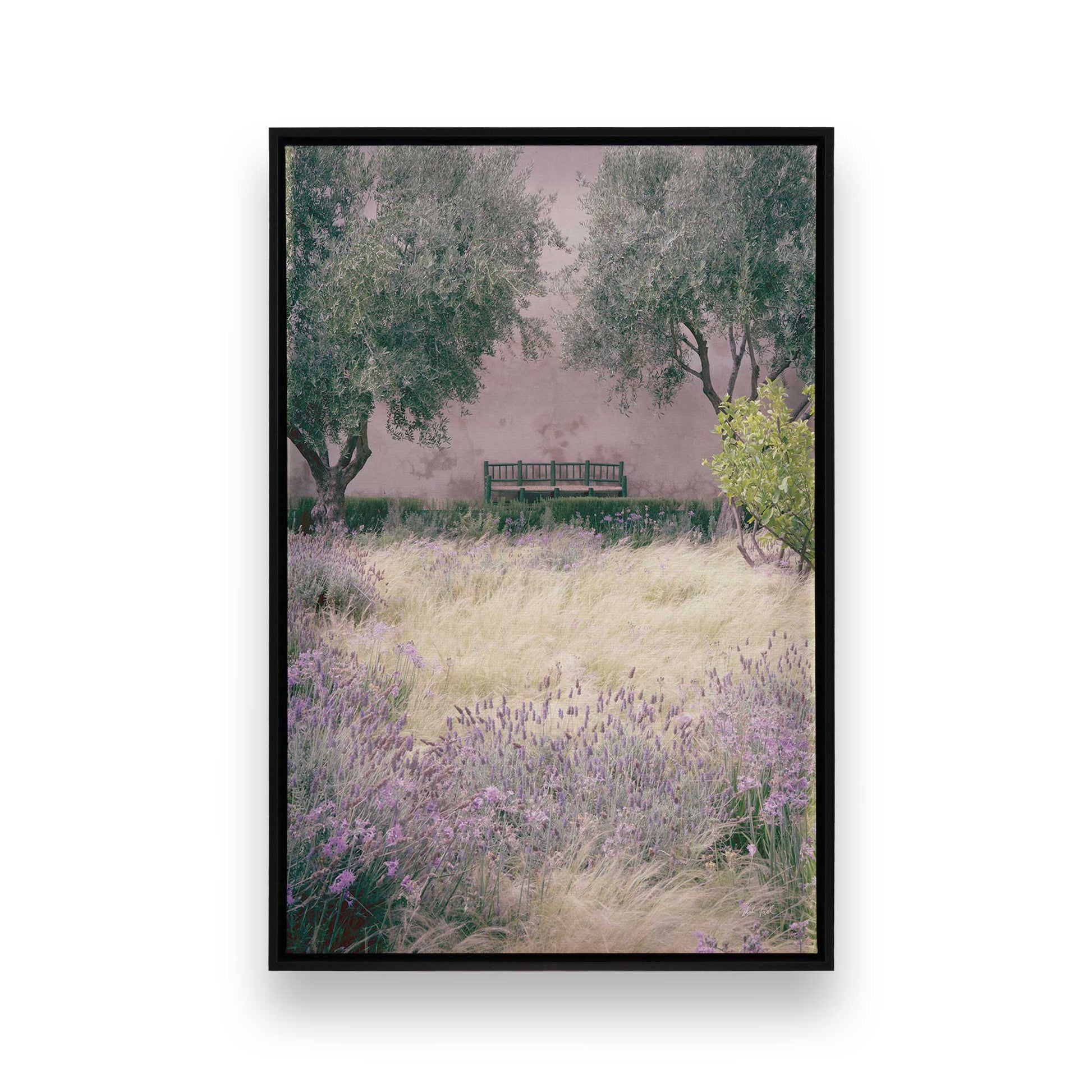 [Color:Satin Black], Picture of art in a Satin Black frame