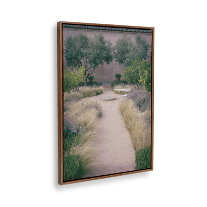 [Color:Walnut], Picture of the corner of the art