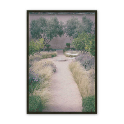 [Color:Satin Black], Picture of art in a Satin Black frame