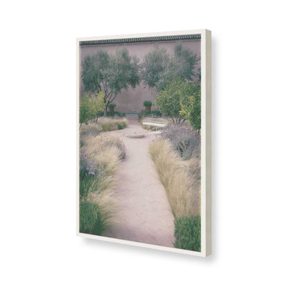 [Color:Opaque White], Picture of art in a Opaque White frame of the corner
