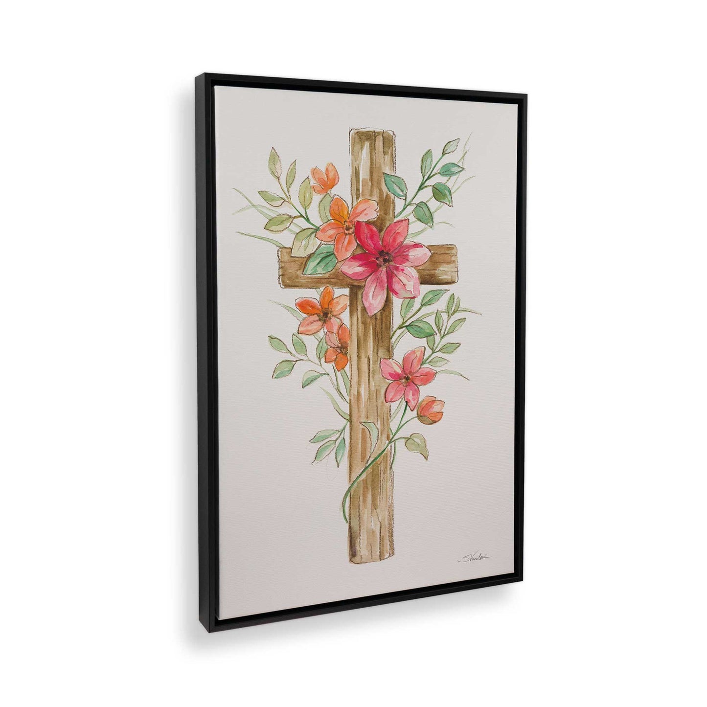 [Color:Satin Black], Picture of the corner of the art