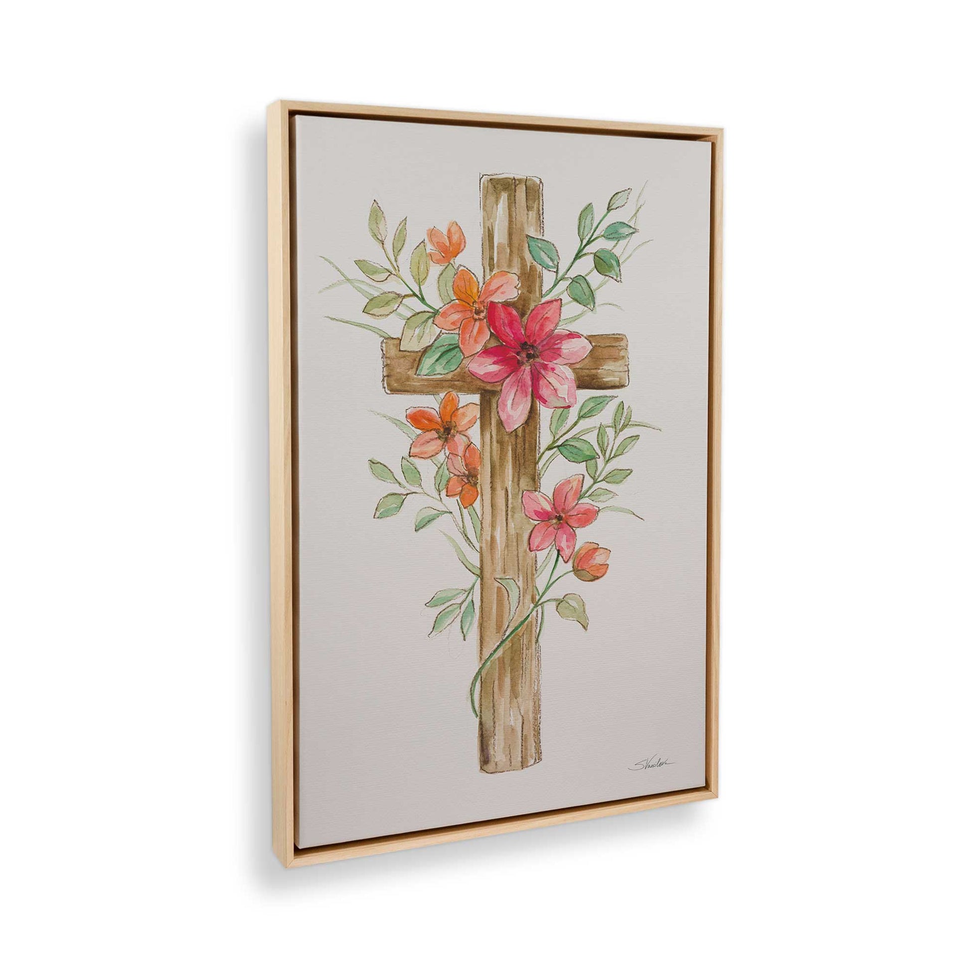 [Color:American Maple], Picture of the corner of the art