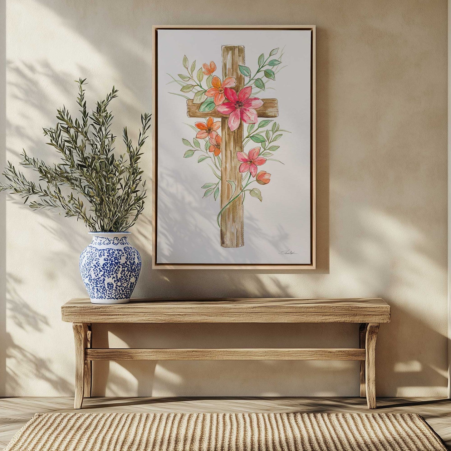 Picture of art in a room