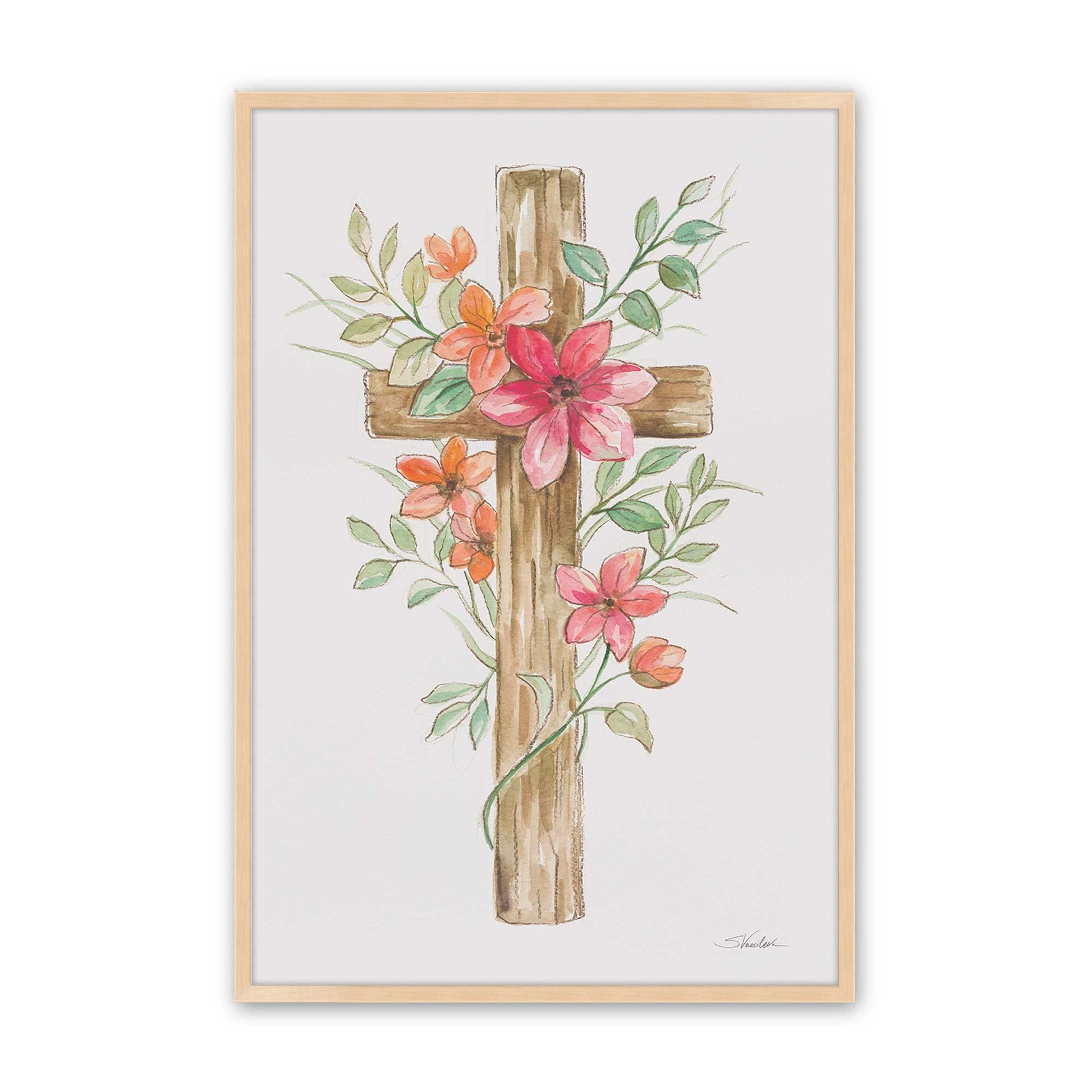 [Color:Raw Maple], Picture of art in a Raw Maple frame