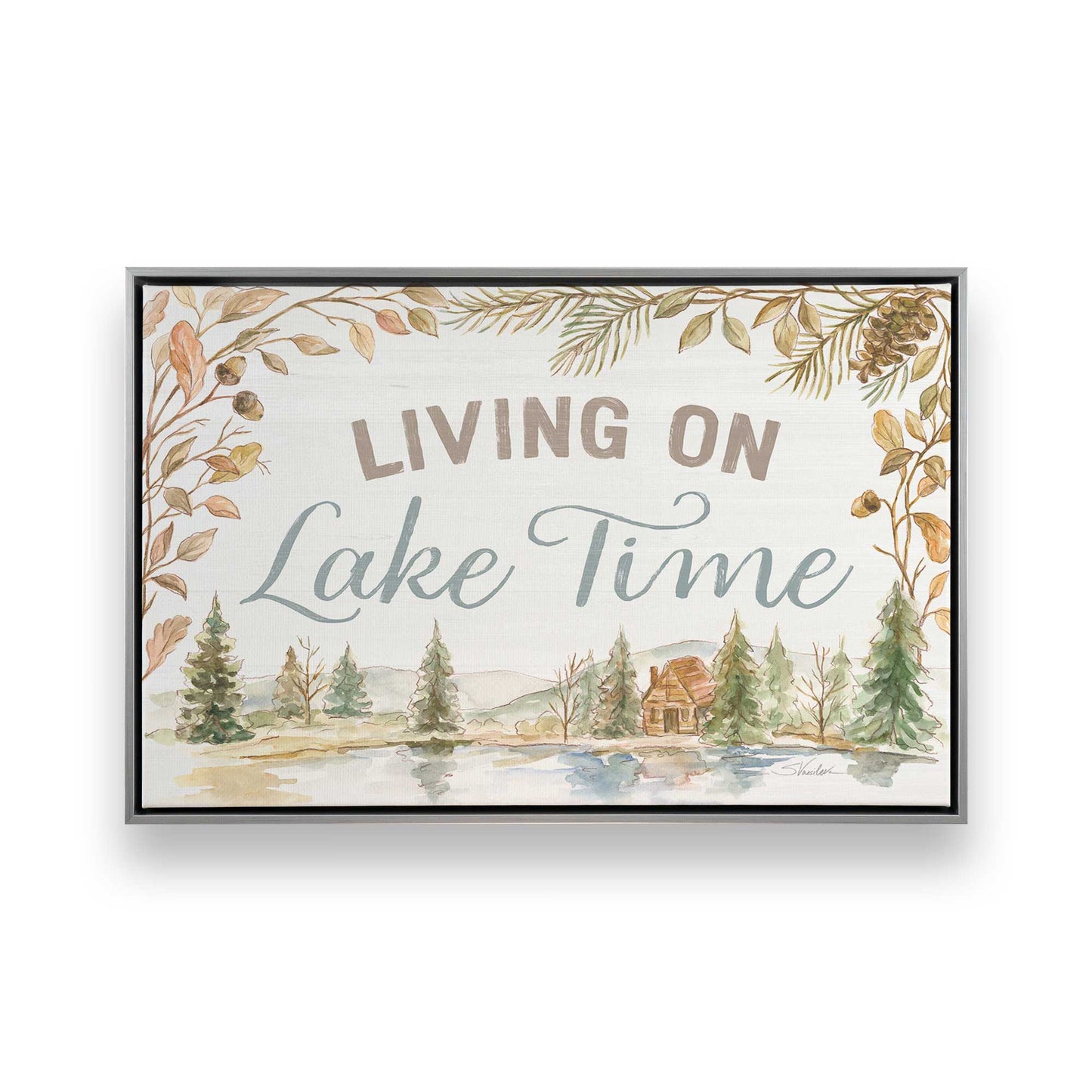 [Color:Polished Chrome], Picture of art in a Polished Chrome frame