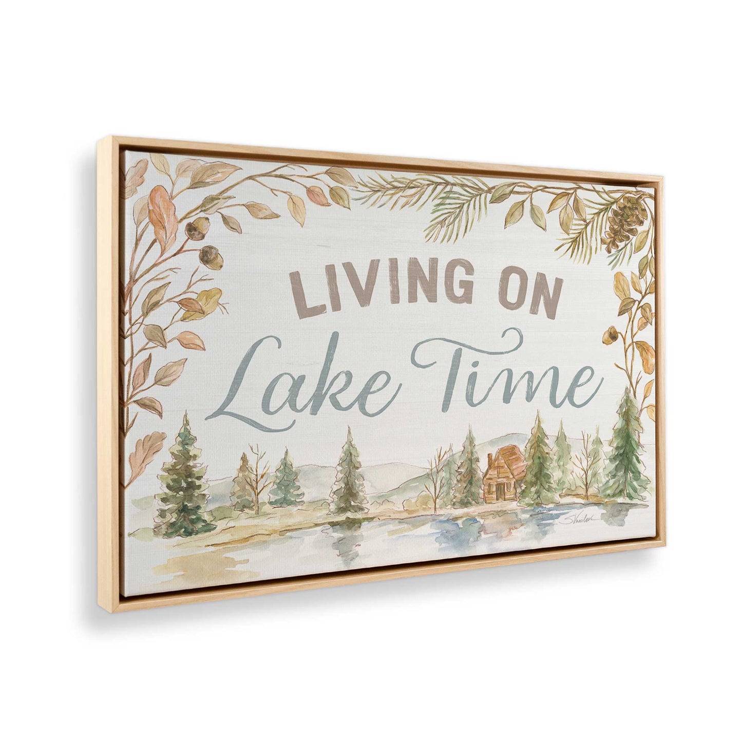 [Color:American Maple], Picture of the corner of the art