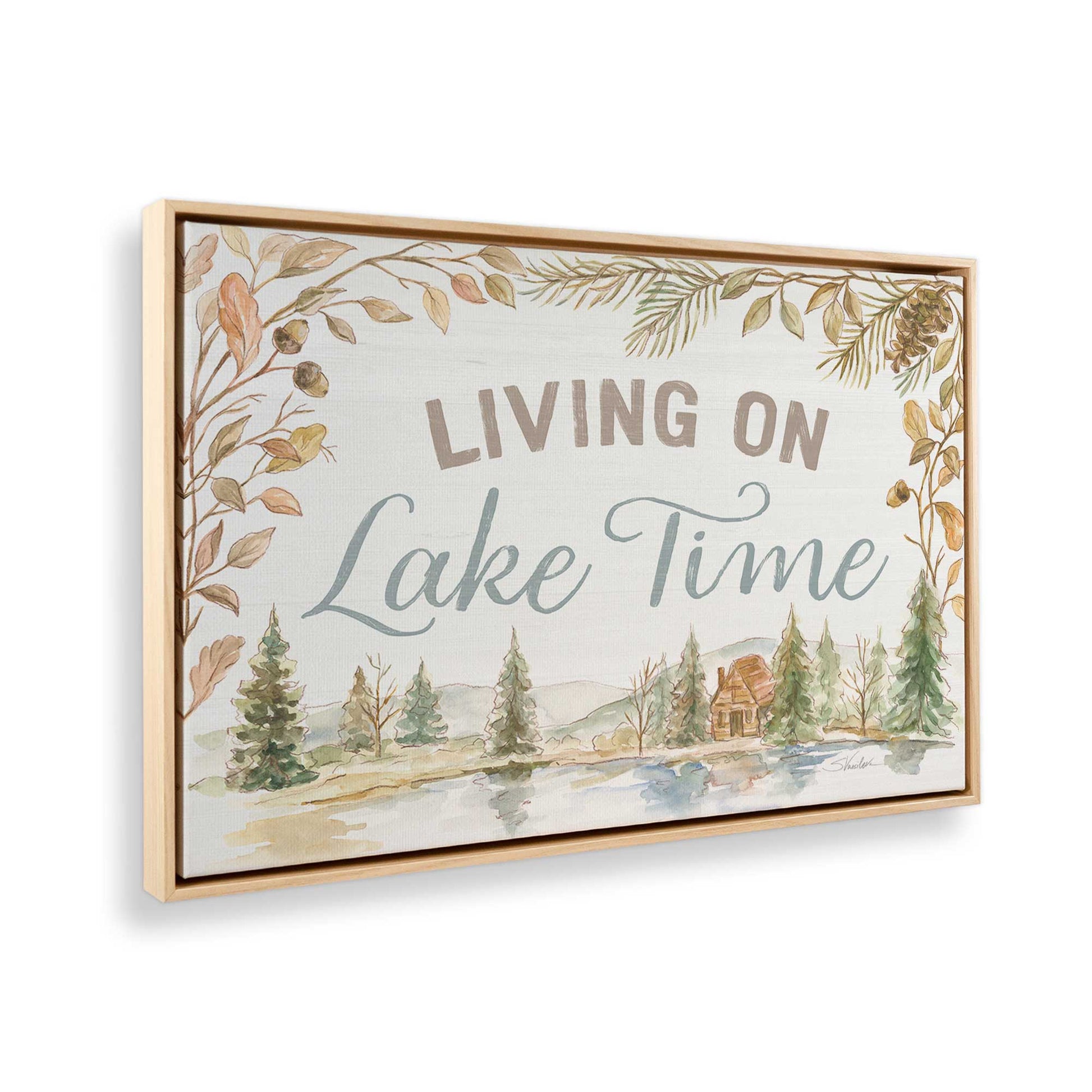 [Color:American Maple], Picture of the corner of the art