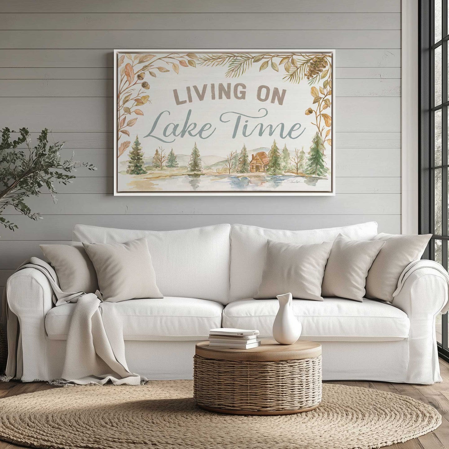 Picture of art in a room