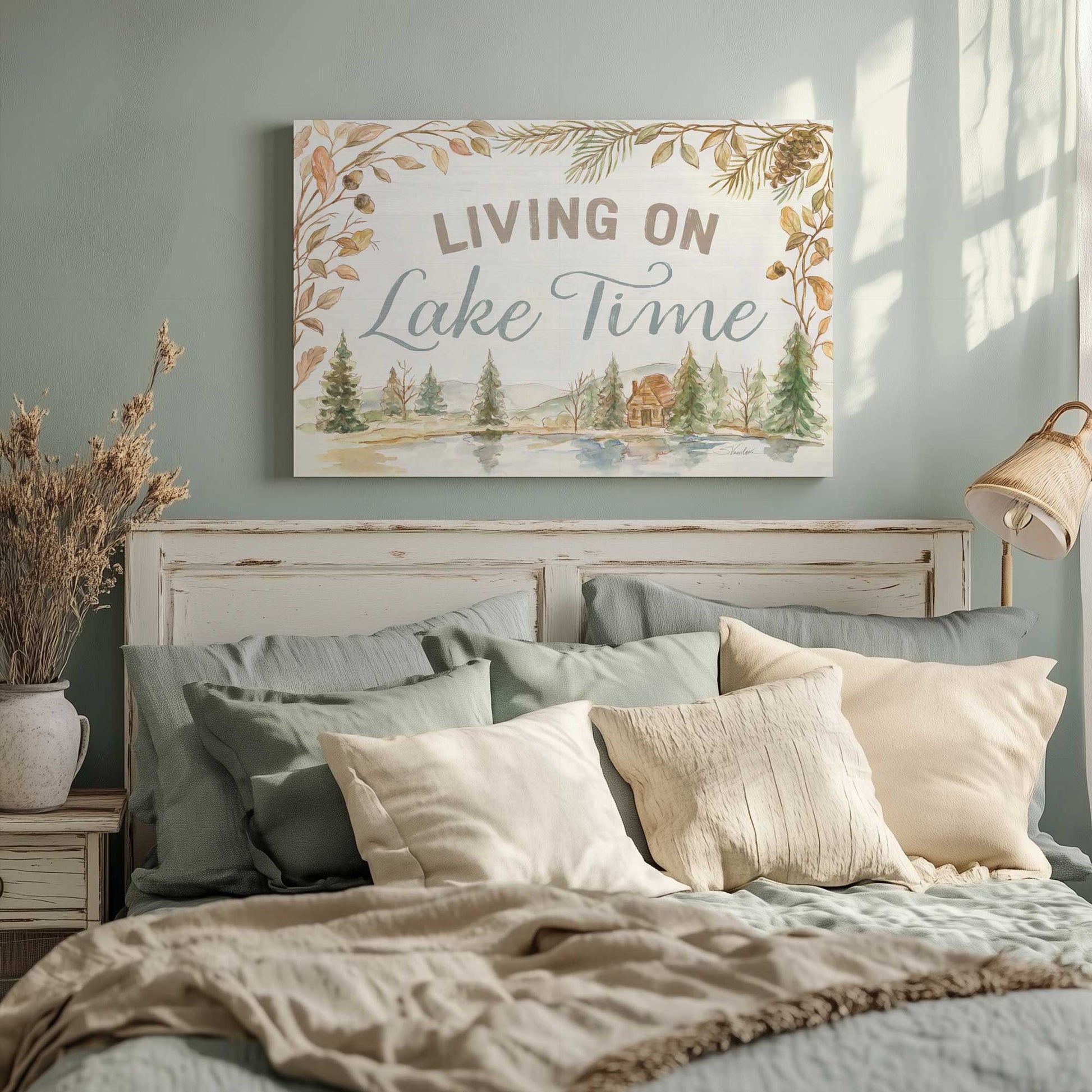 Picture of art in a room