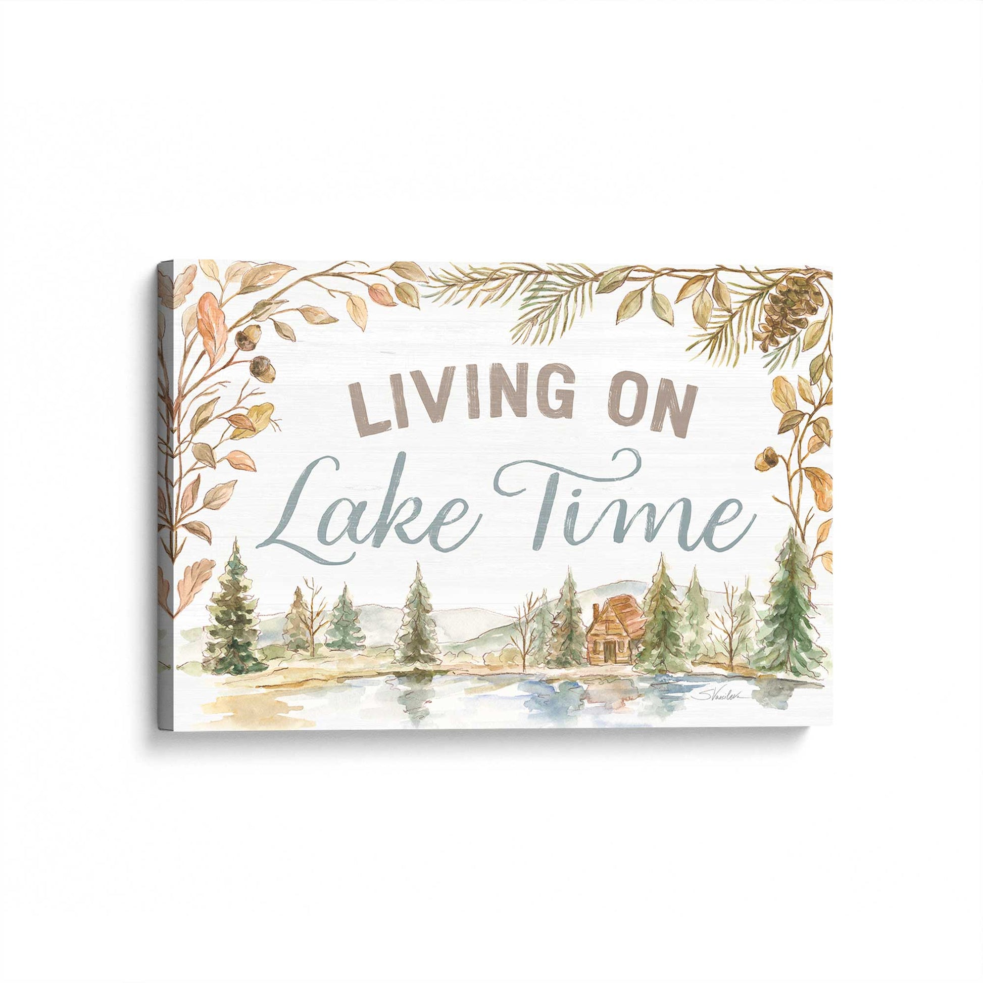 [Color:Stretched Canvas], Picture of art at an angle