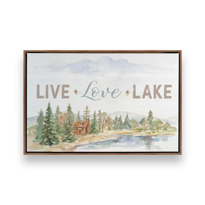 [Color:Walnut], Picture of art in a Walnut frame