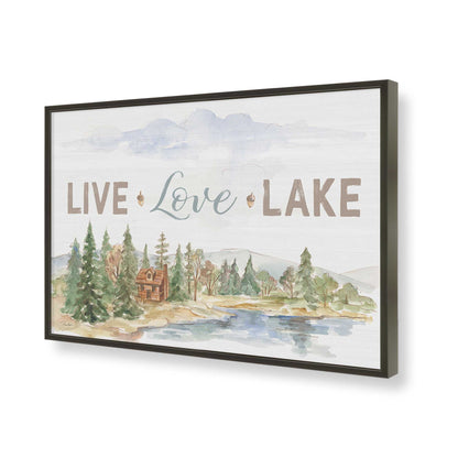 [Color:Satin Black], Picture of art in a Satin Black frame of the corner