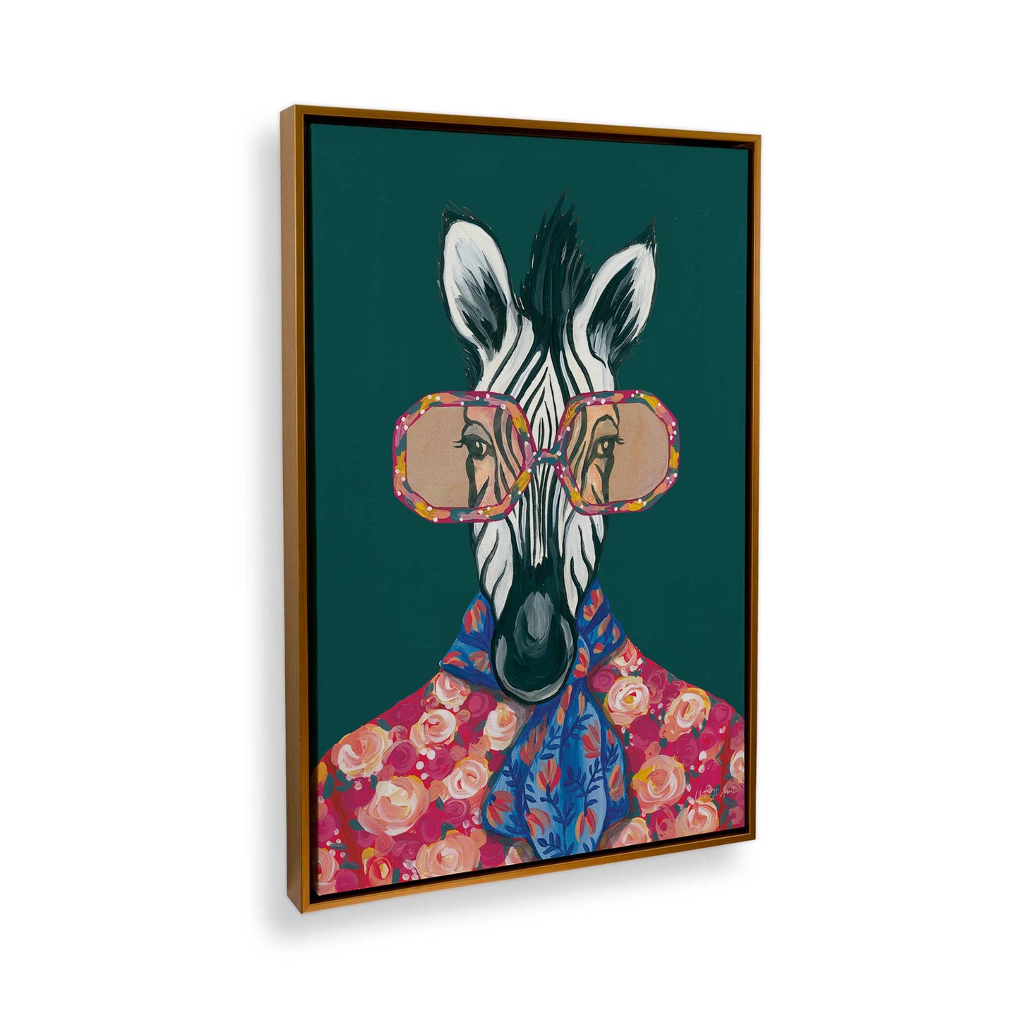 [Color:Polished Gold], Picture of the corner of the art