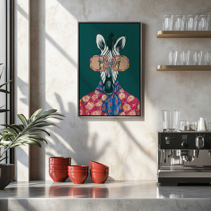 Picture of art in a room