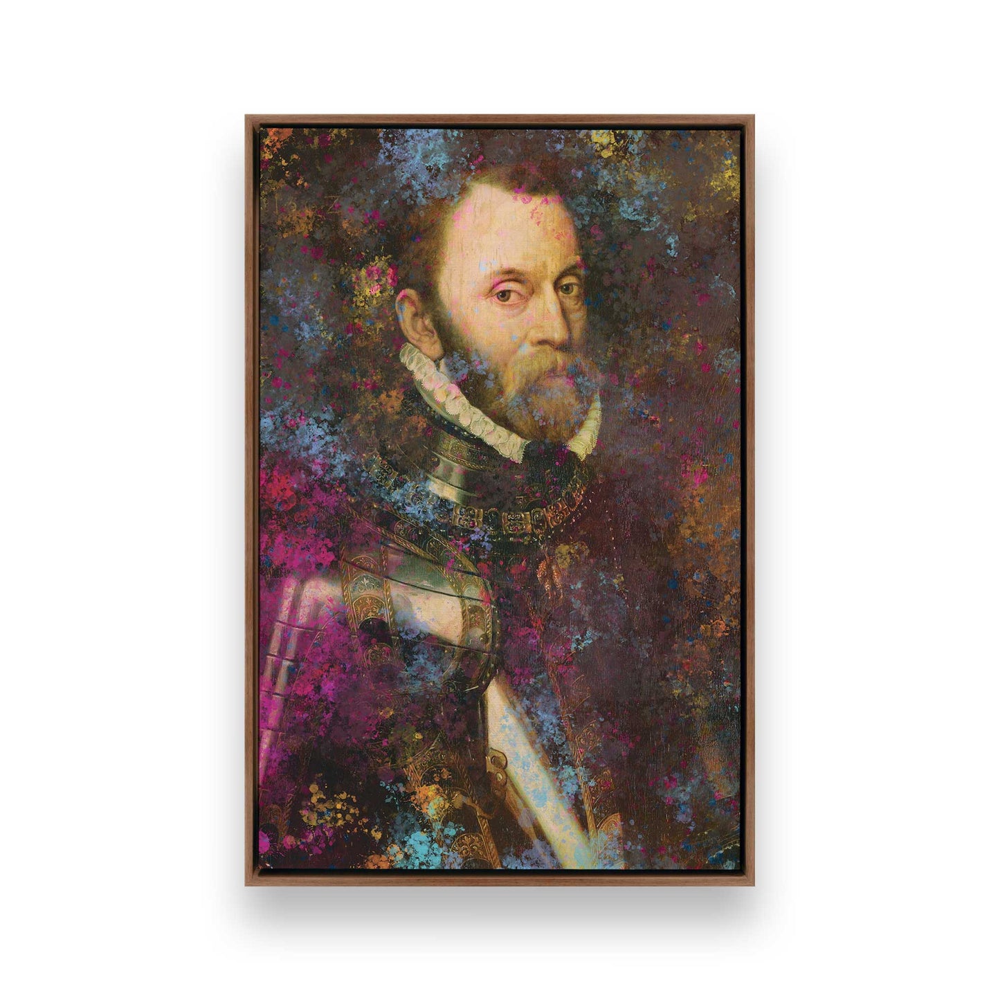 [Color:Walnut], Picture of art in a Walnut frame