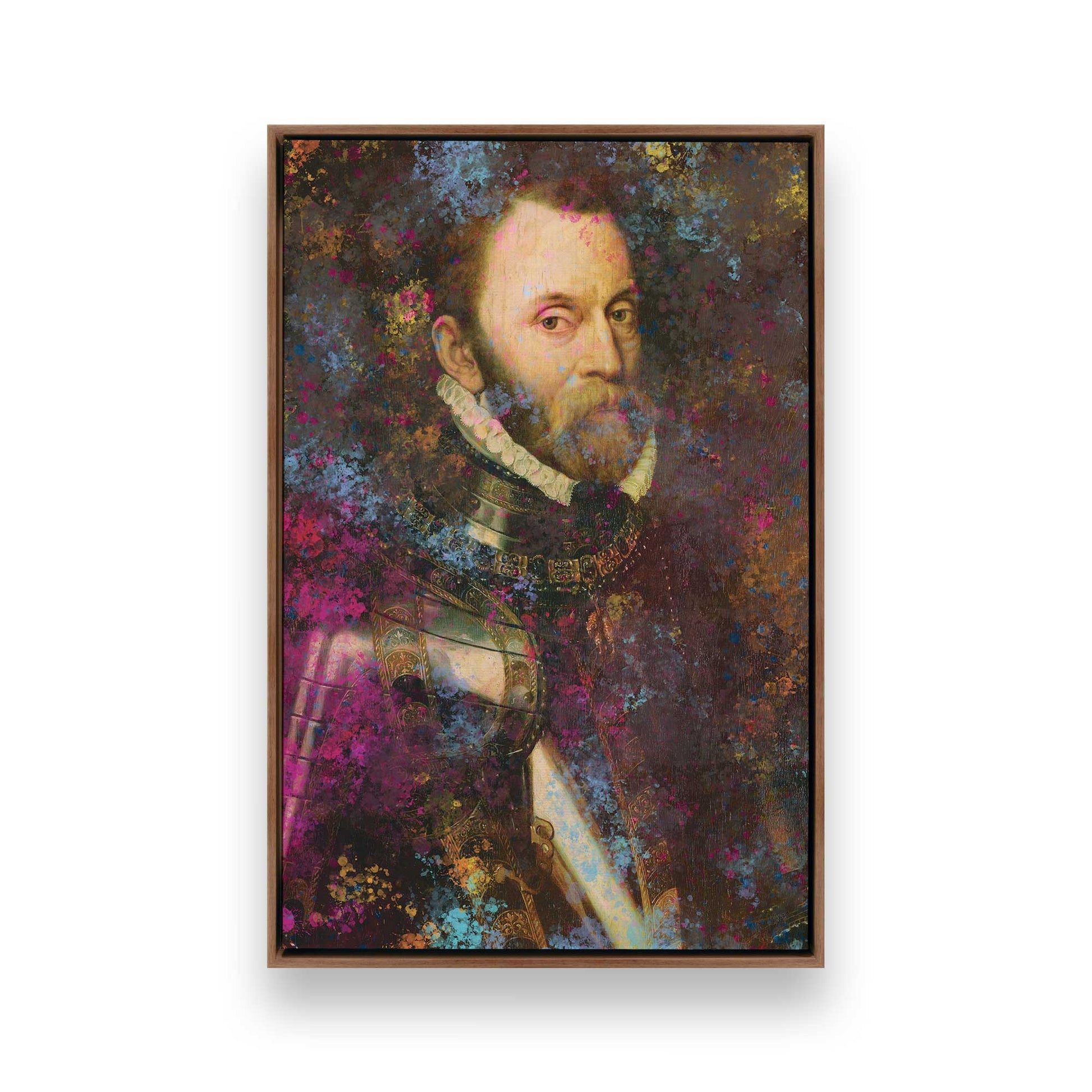 [Color:Walnut], Picture of art in a Walnut frame