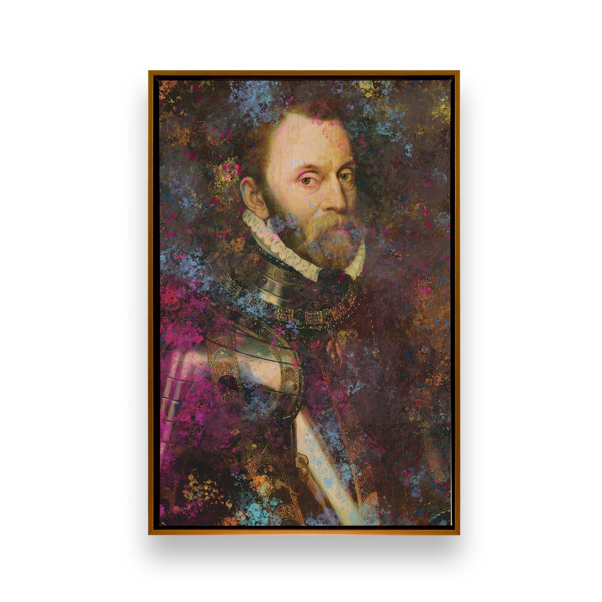 [Color:Polished Gold], Picture of art in a Polished Gold frame