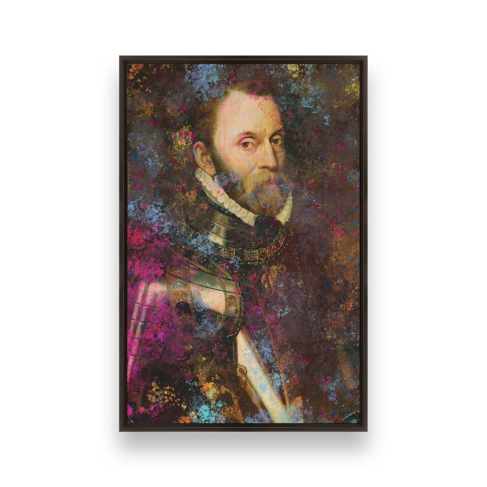 [Color:Espresso], Picture of art in a Espresso frame