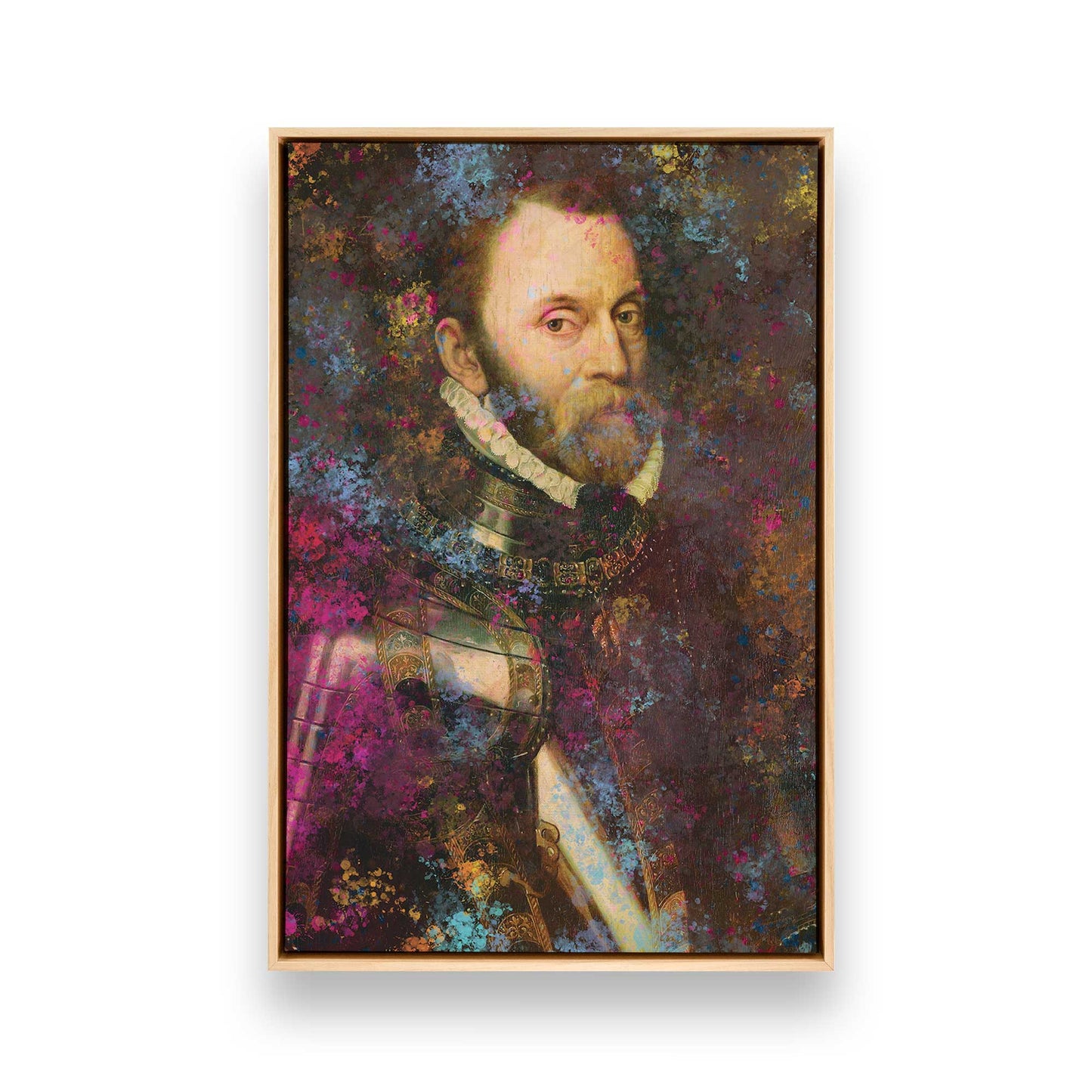 [Color:American Maple], Picture of art in a American Maple frame