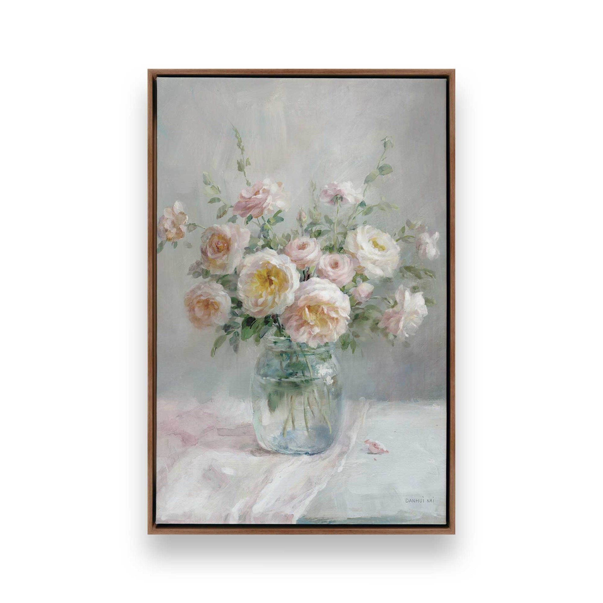 [Color:Walnut], Picture of art in a Walnut frame