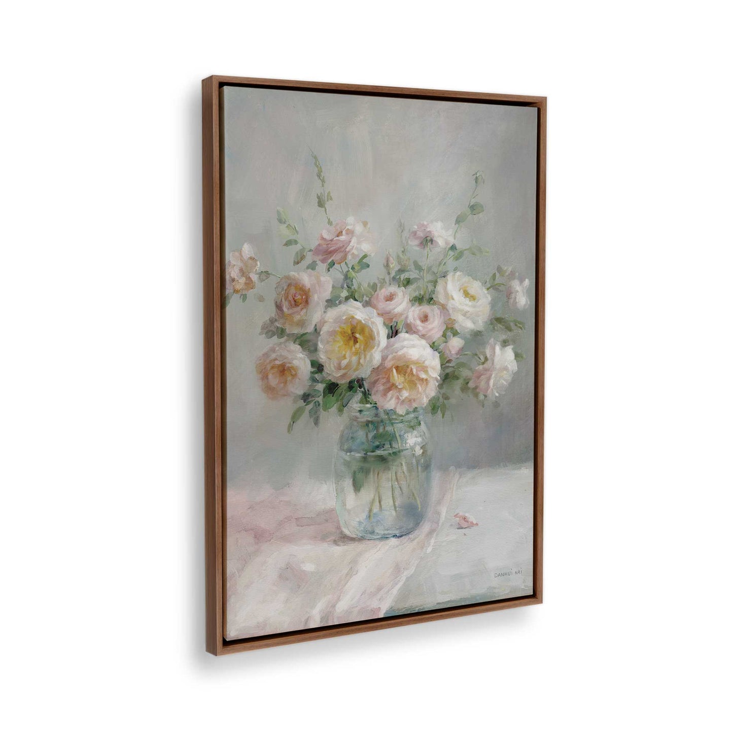 [Color:Walnut], Picture of the corner of the art