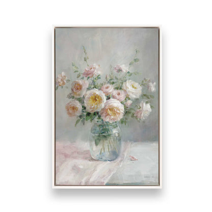 [Color:Opaque White], Picture of art in a White frame