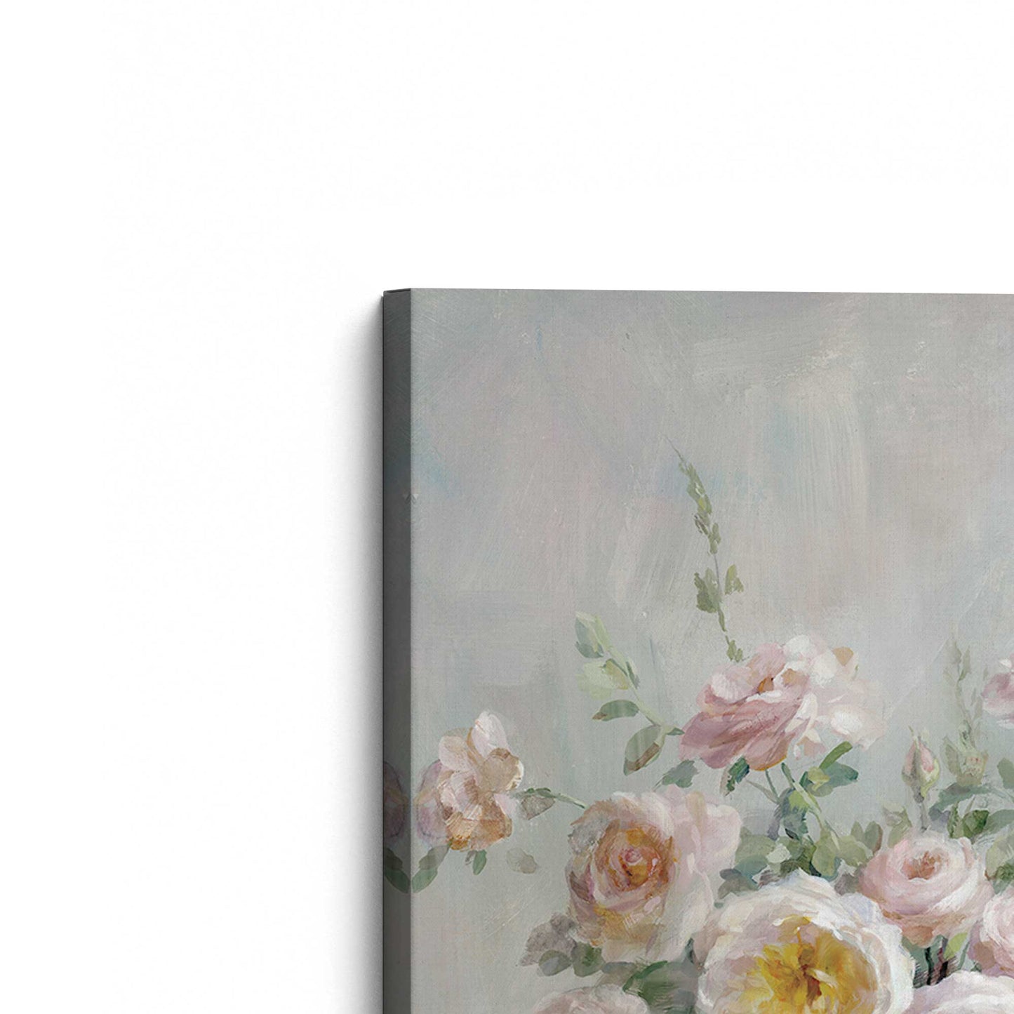 [Color:Stretched Canvas], Picture of the corner of the art