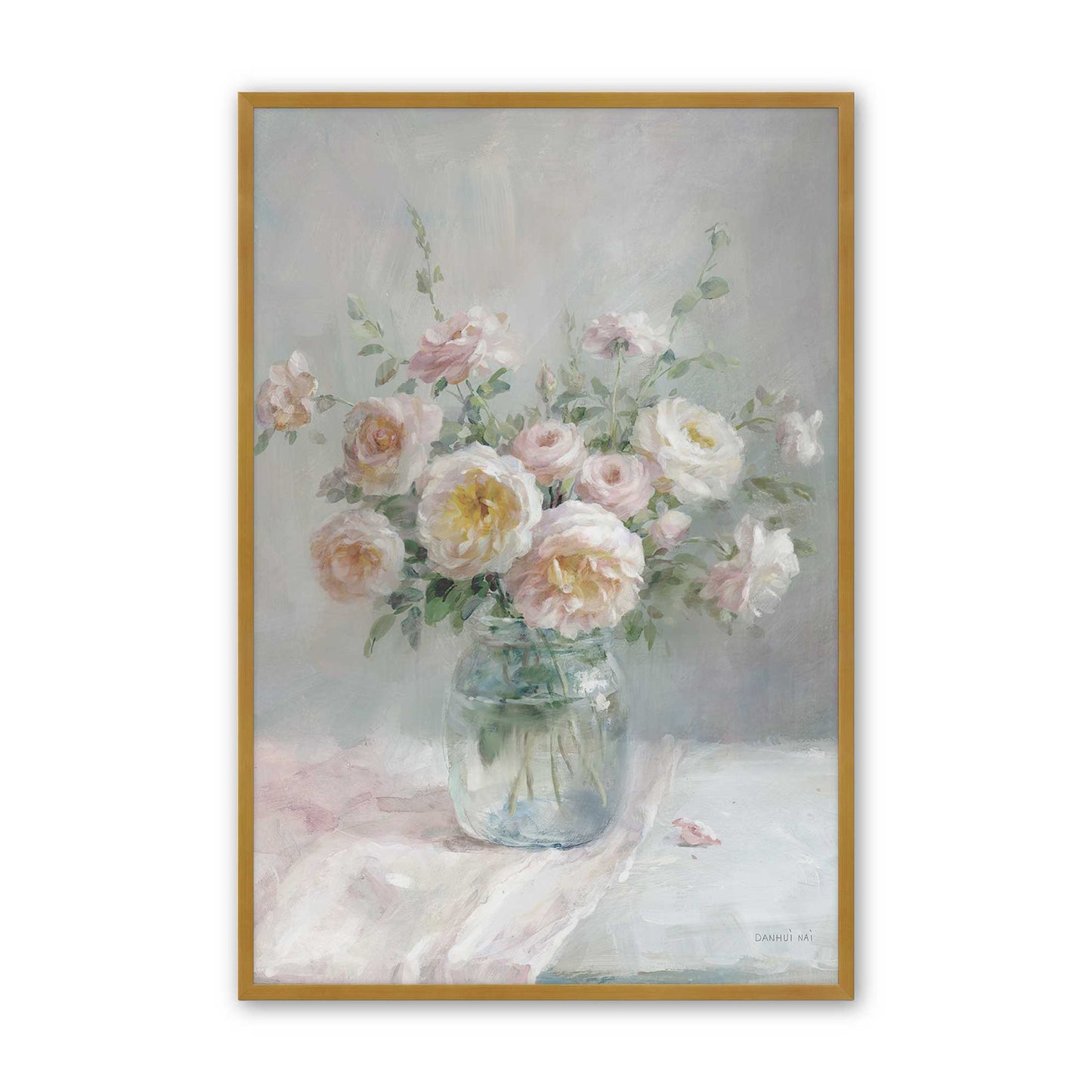 [Color:Polished Gold], Picture of art in a Polished Gold frame