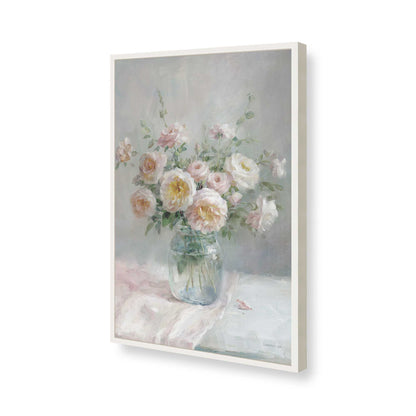 [Color:Opaque White], Picture of art in a Opaque White frame of the corner