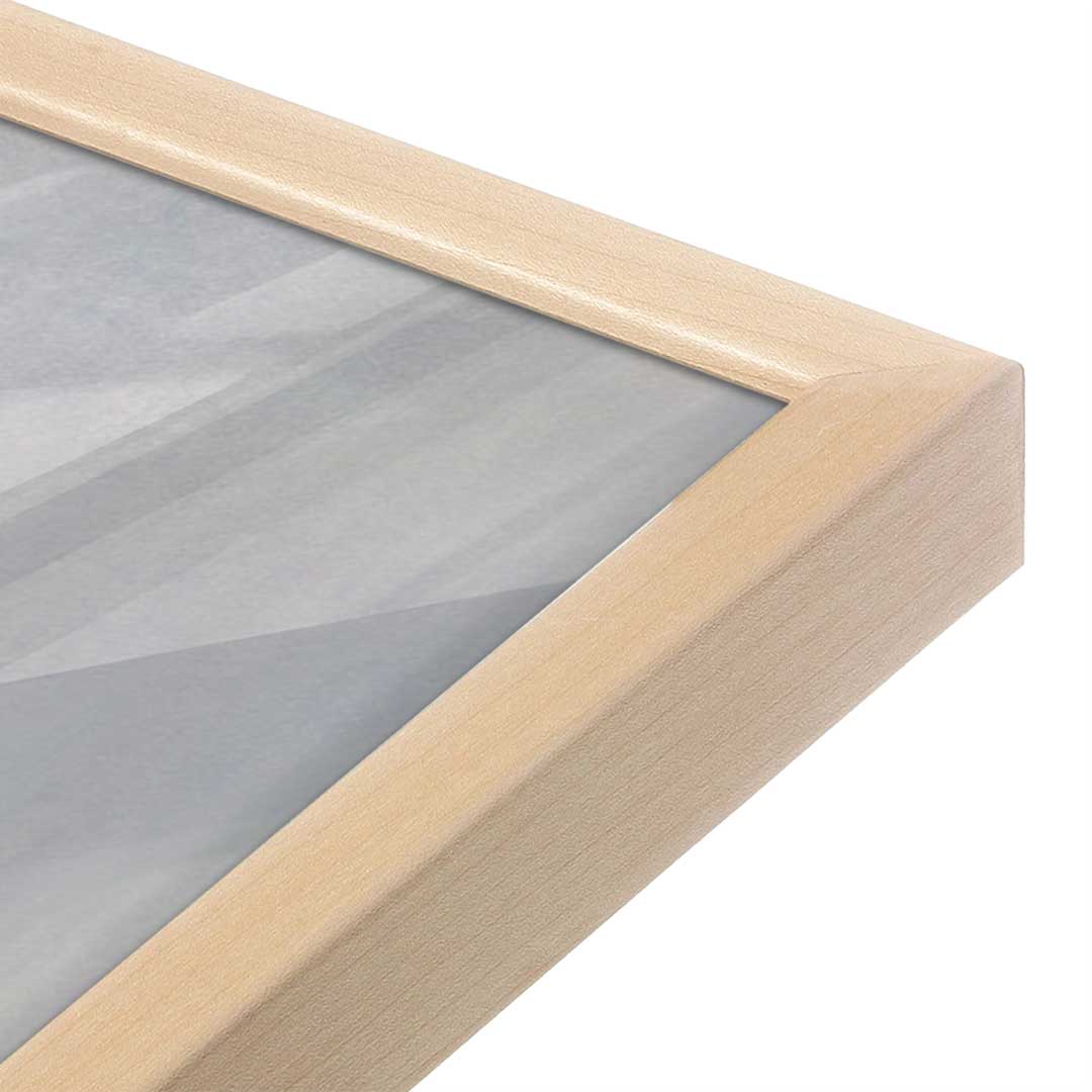 [Color:Raw Maple], Picture of art in a Raw Maple frame at an angle