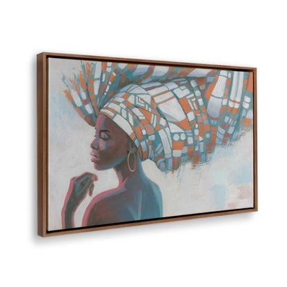 [Color:Walnut], Picture of the corner of the art