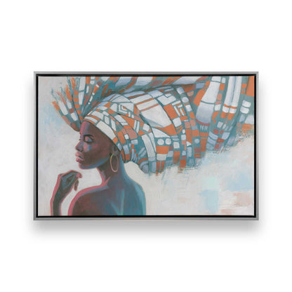 [Color:Polished Chrome], Picture of art in a Polished Chrome frame