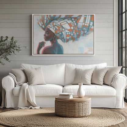 Picture of art in a room