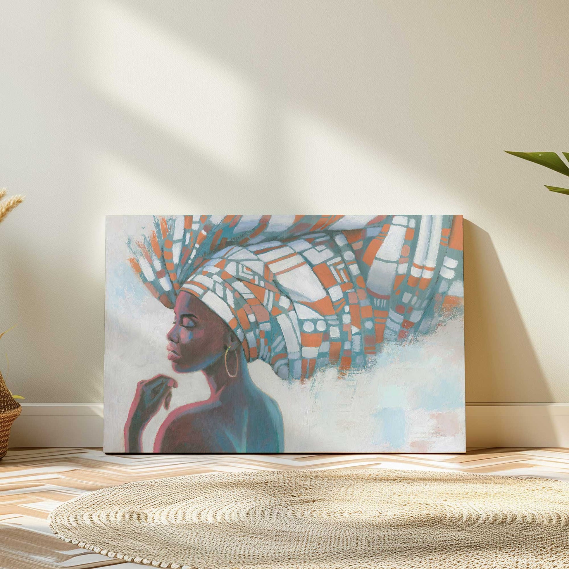 Picture of art in a room