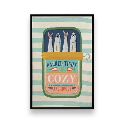 [Color:Satin Black], Picture of art in a Satin Black frame