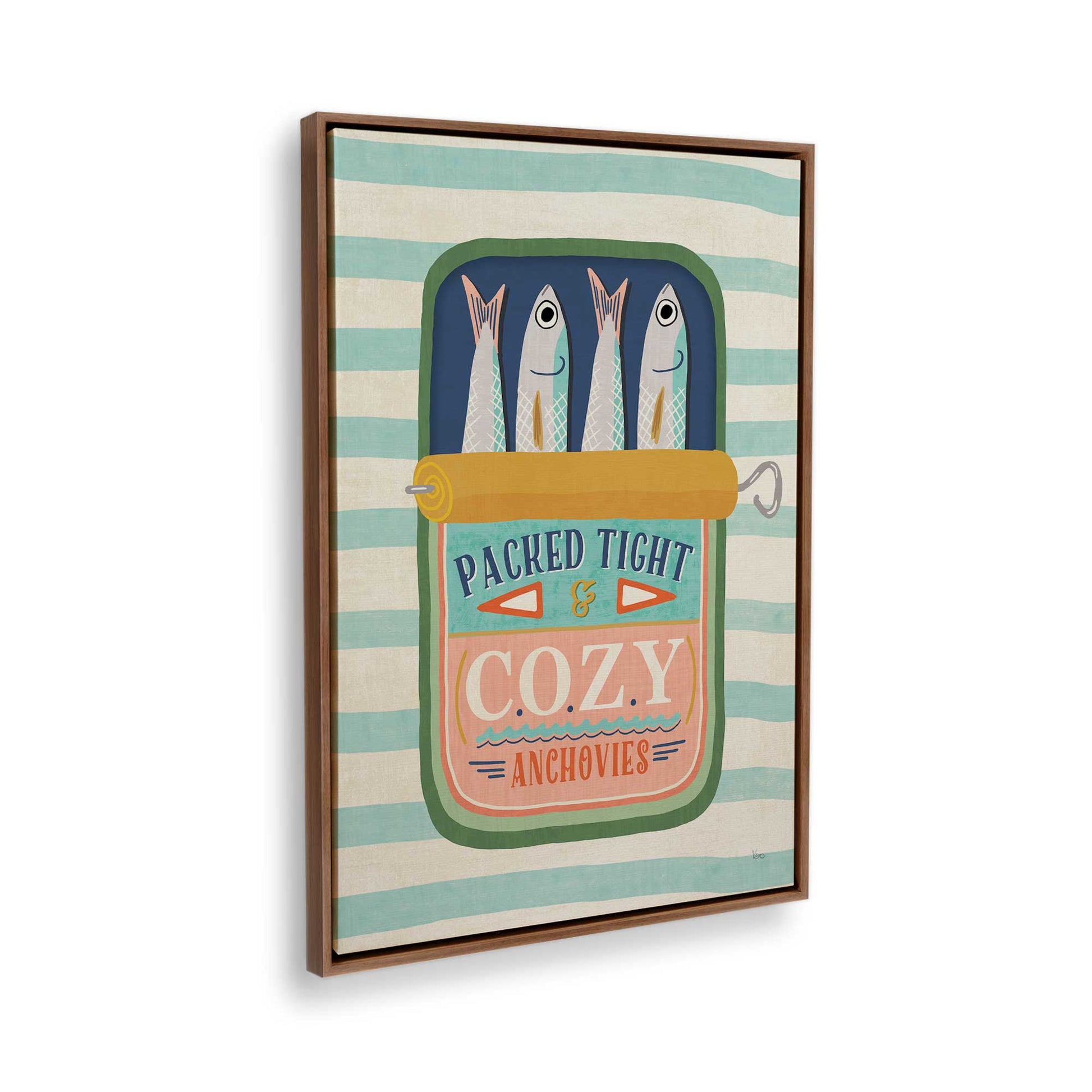 [Color:Walnut], Picture of the corner of the art