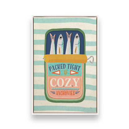 [Color:Opaque White], Picture of art in a White frame