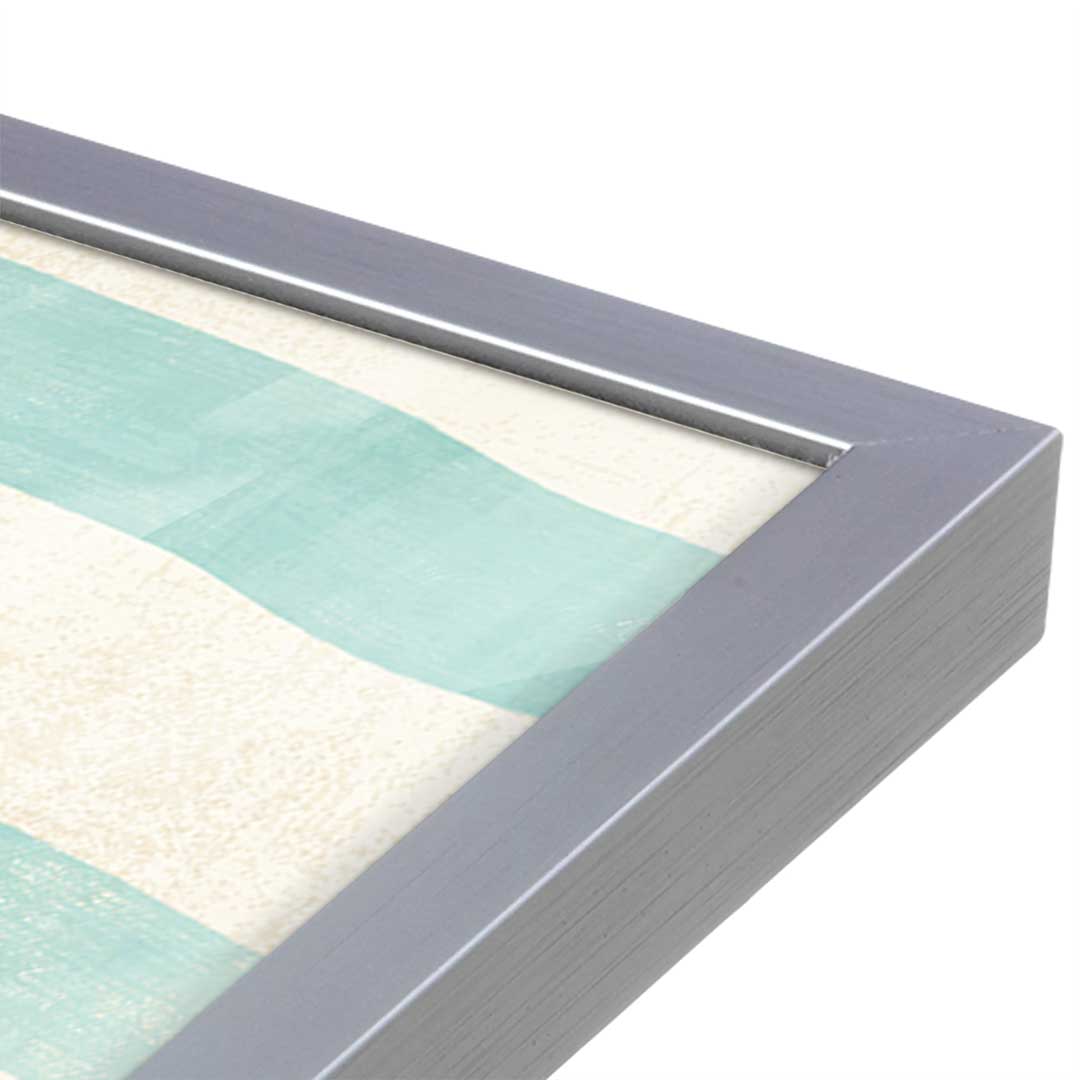 [Color:Polished Chrome], Picture of art in a Polished Chrome frame at an angle