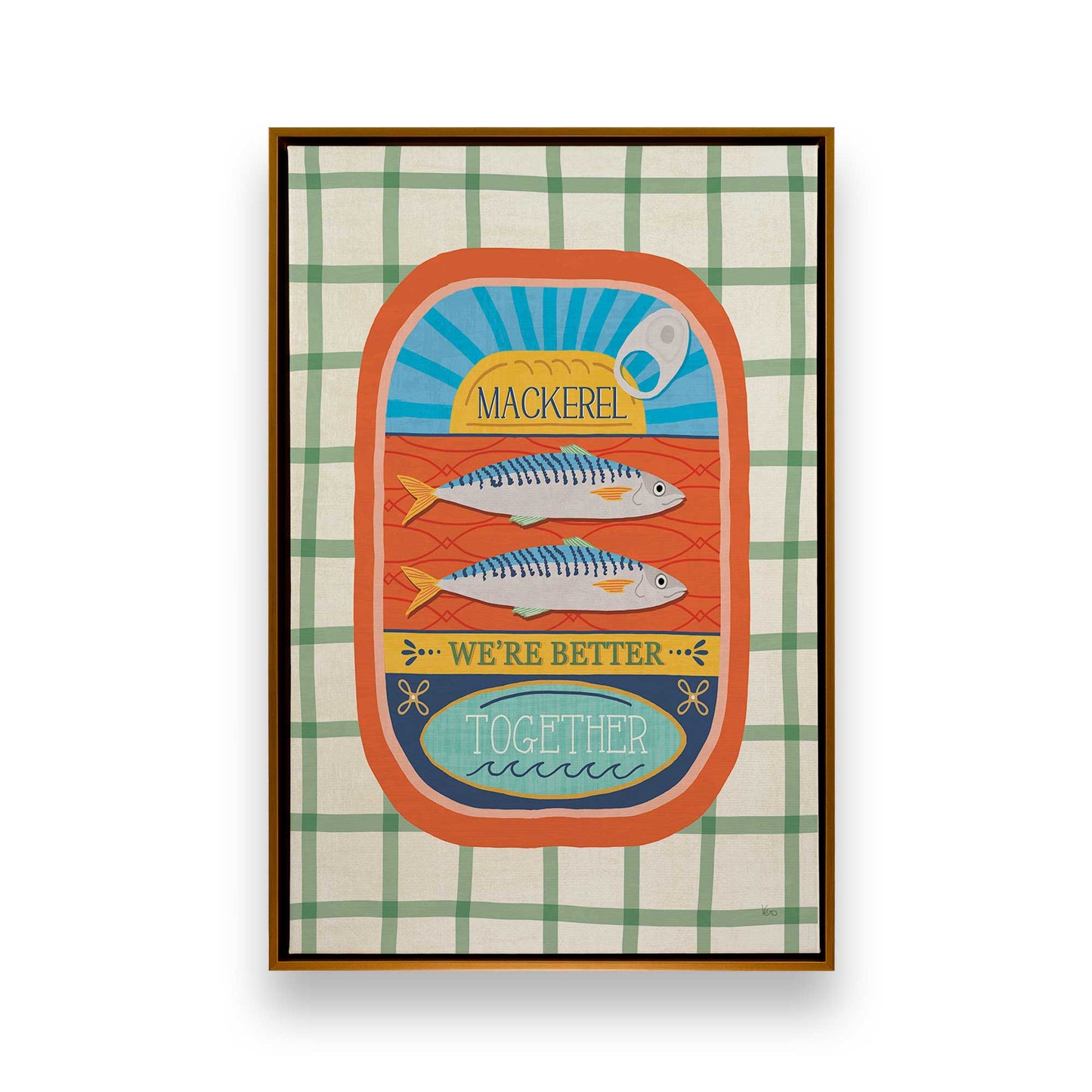 [Color:Polished Gold], Picture of art in a Polished Gold frame