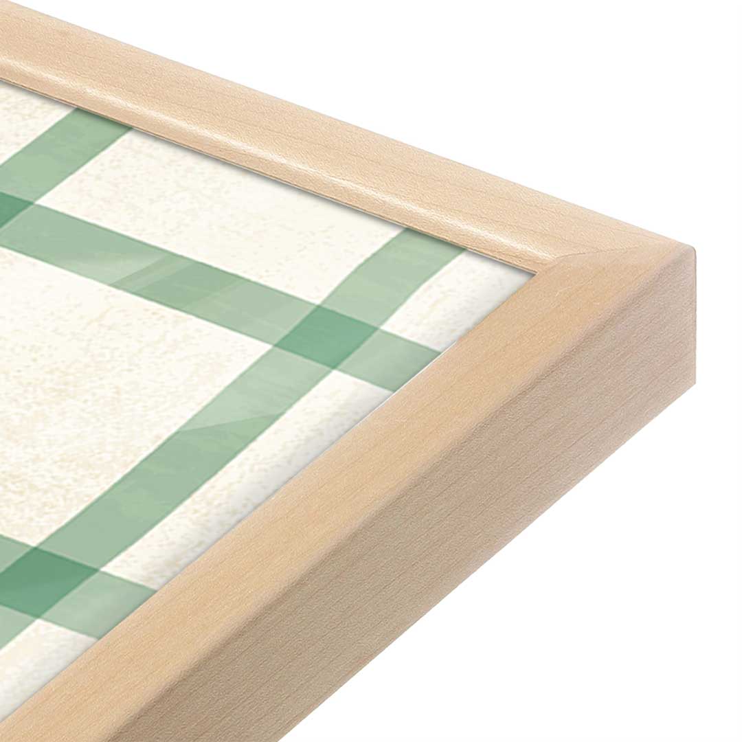 [Color:Raw Maple], Picture of art in a Raw Maple frame at an angle