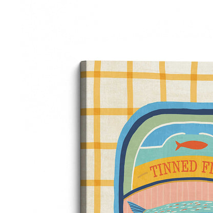 [Color:Stretched Canvas], Picture of the corner of the art