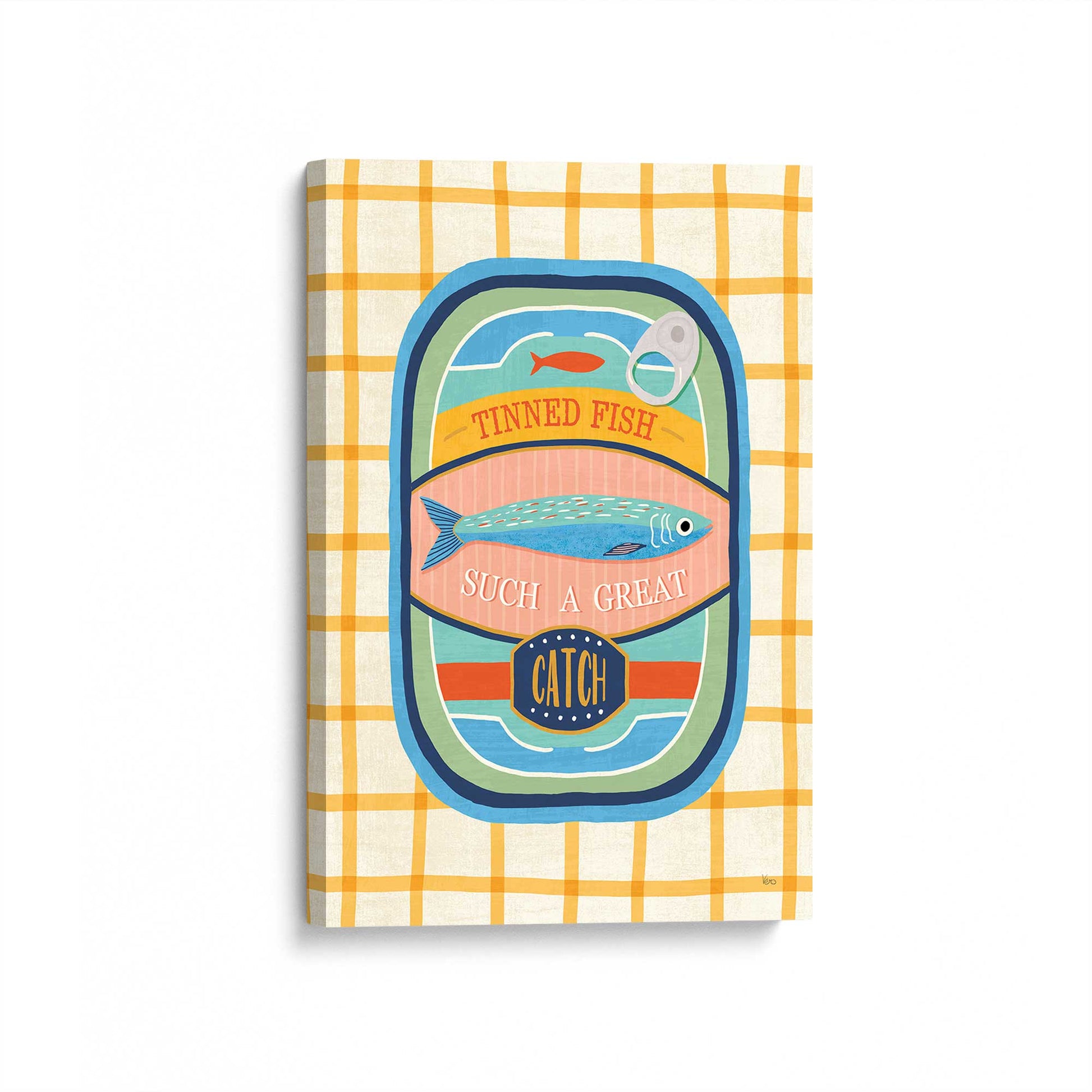 [Color:Stretched Canvas], Picture of art at an angle