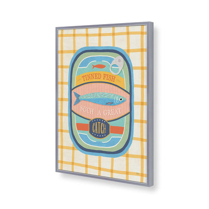 [Color:Polished Chrome], Picture of art in a Polished Chrome frame of the corner