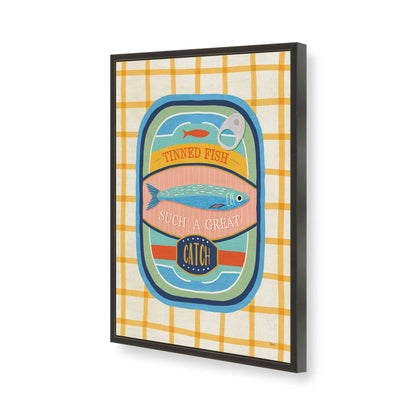 [Color:Satin Black], Picture of art in a Satin Black frame of the corner