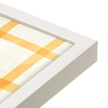 [Color:Opaque White], Picture of art in a Opaque White frame at an angle
