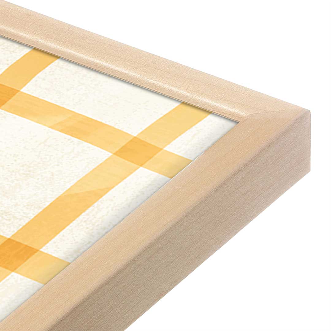 [Color:Raw Maple], Picture of art in a Raw Maple frame at an angle
