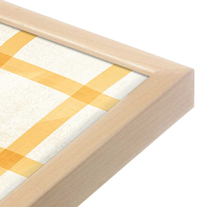 [Color:Raw Maple], Picture of art in a Raw Maple frame at an angle