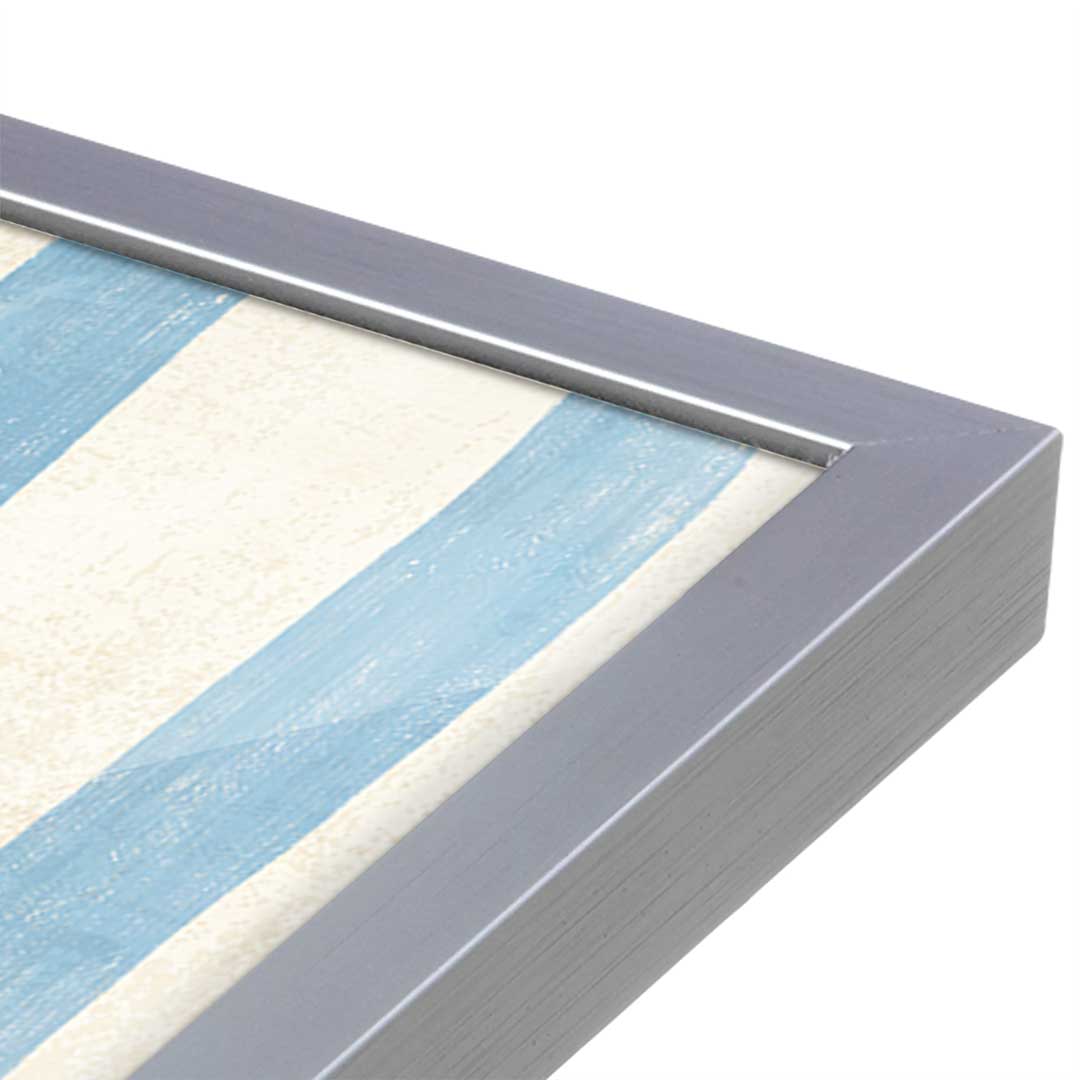 [Color:Polished Chrome], Picture of art in a Polished Chrome frame at an angle