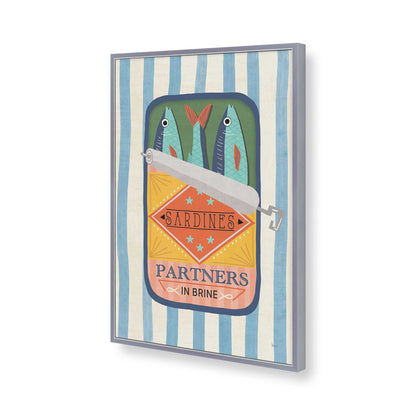 [Color:Polished Chrome], Picture of art in a Polished Chrome frame of the corner