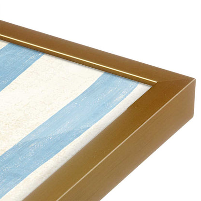 [Color:Polished Gold], Picture of art in a Polished Gold frame at an angle